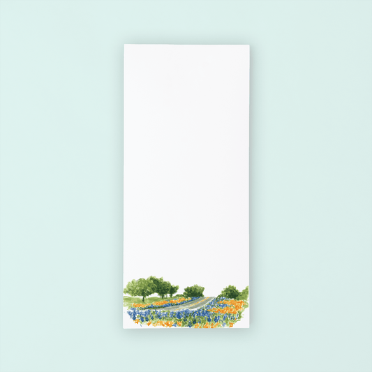 Highway Wildflowers Lists Pad - themonogram manor 