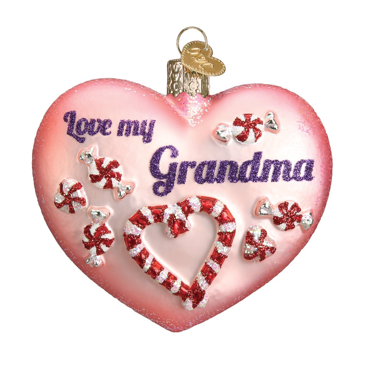 Grandma Heart Ornament - #themonogram manor #