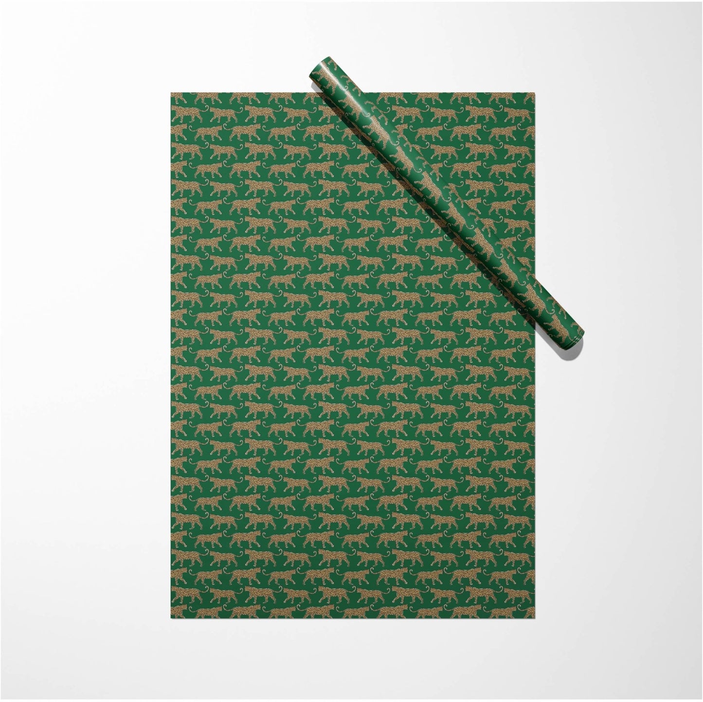 Tiger Leopard Sheet | Gift Wrapping Sheet | Gift Wrap Paper - themonogram manor 