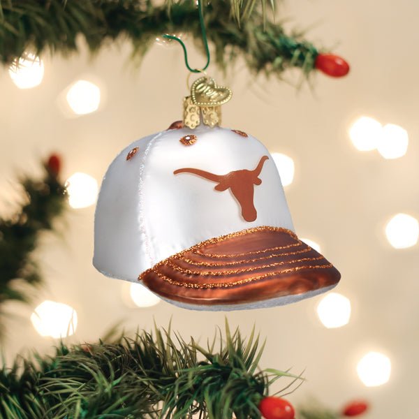 Texas Baseball Cap Ornament - #themonogram manor #