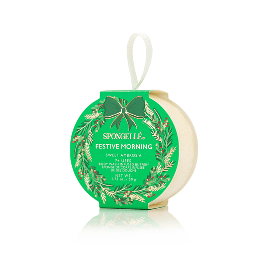 Festive Morning - Sweet Ambrosia | Holiday Wreath - themonogram manor 