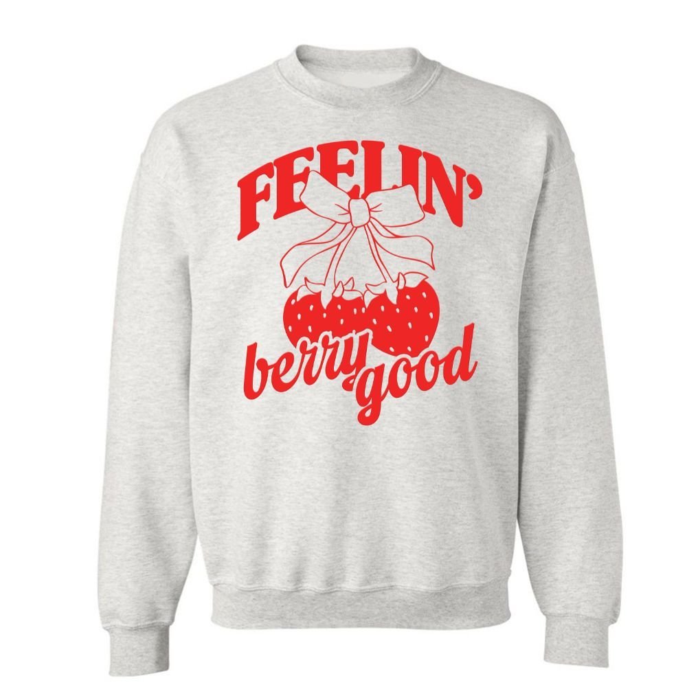 PUFF 'Berries & Bows' Crewneck Sweatshirt - themonogram manor 