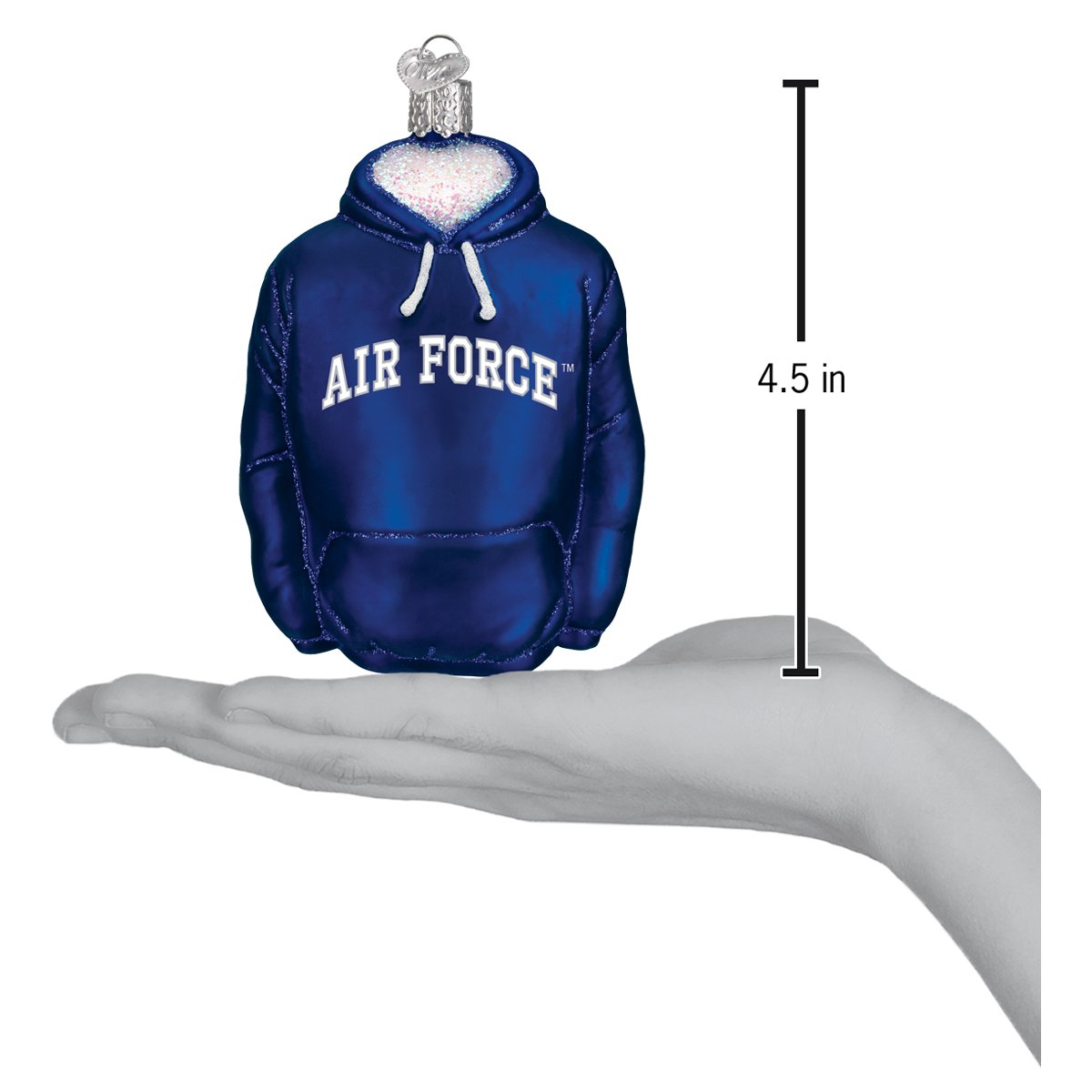 Air Force Hoodie Ornament - themonogram manor 