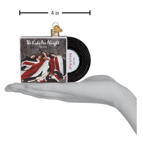 The Kids Are Alright Album Ornament - themonogram manor 