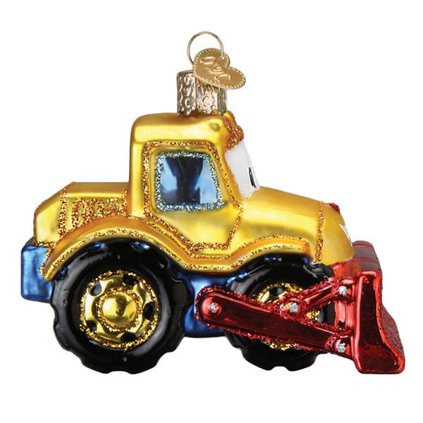 Bright - eyed Bulldozer Ornament - themonogram manor 