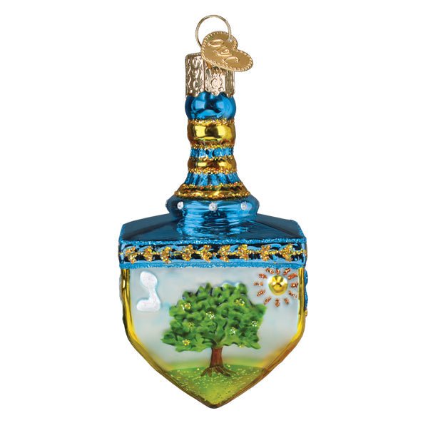 Hanukkah Dreidel Ornament - themonogram manor 