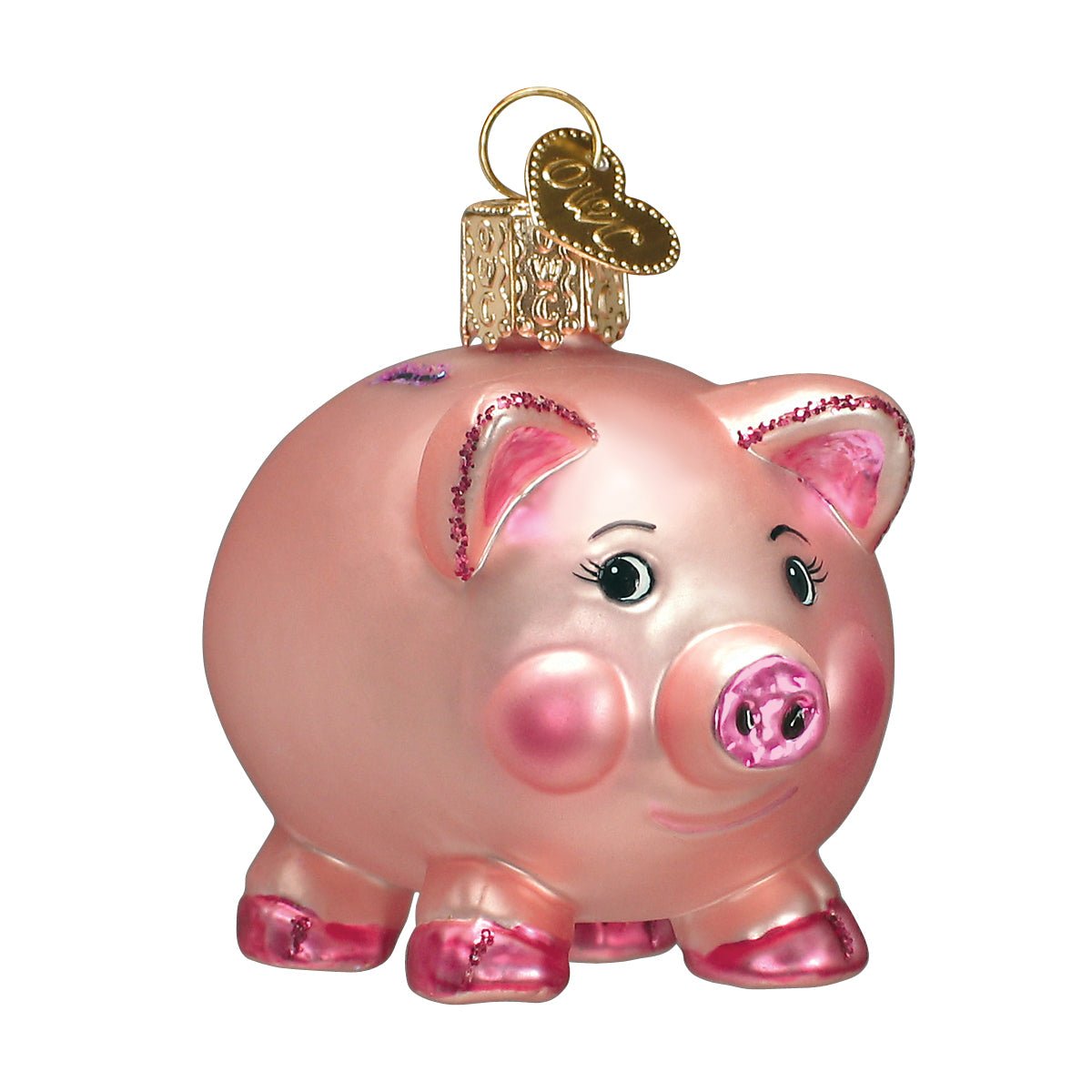 Piggy Bank Ornament - #themonogram manor #