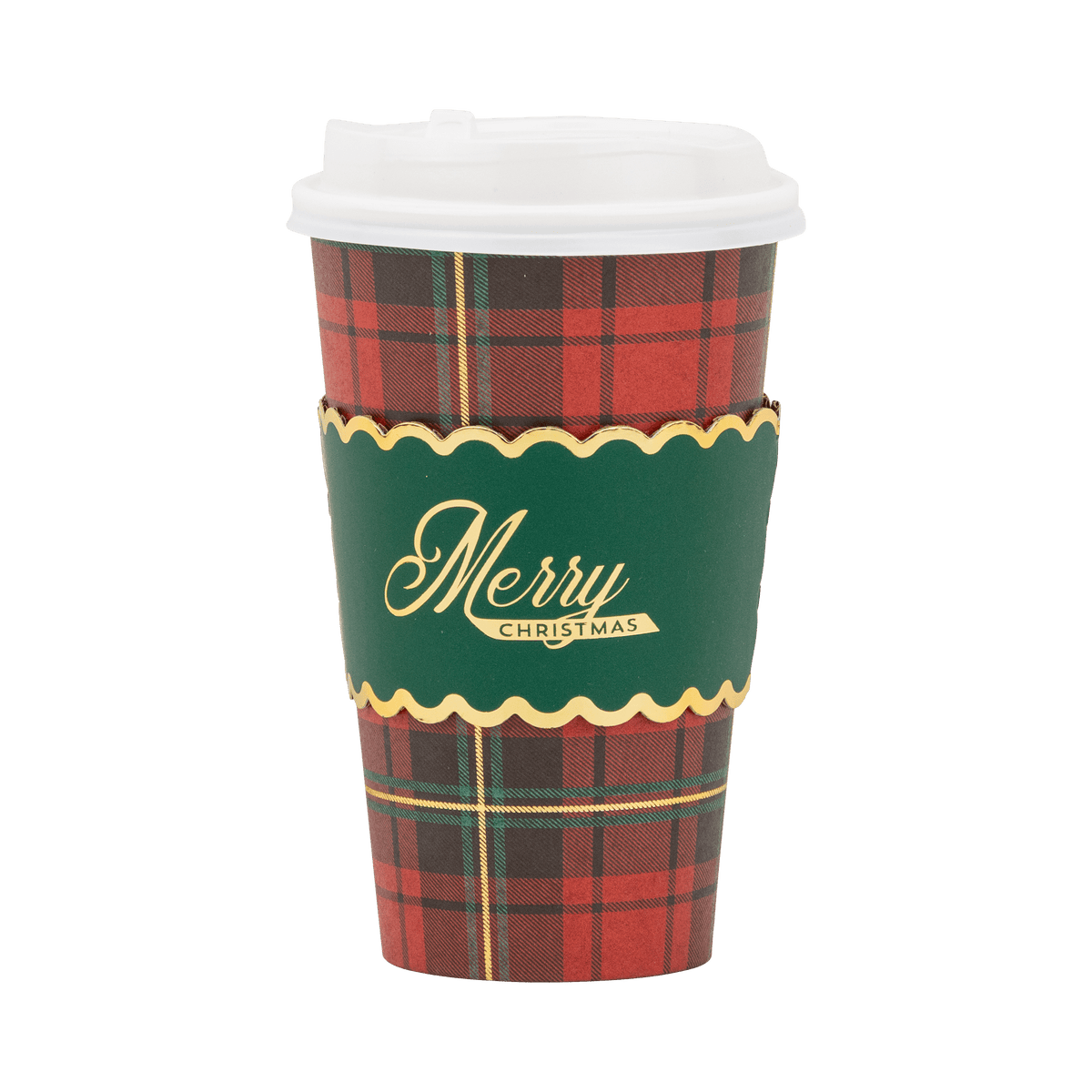 PLD1310 - Plaid To Go Cup - #themonogram manor #