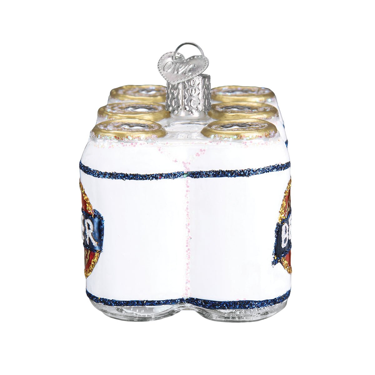 Six Pack Of Beer Ornament - #themonogram manor #