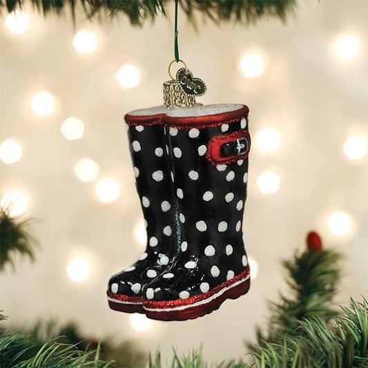 Rubber Boots Ornament - themonogram manor 