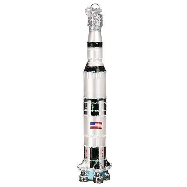 Saturn V Rocket Ornament - themonogram manor 