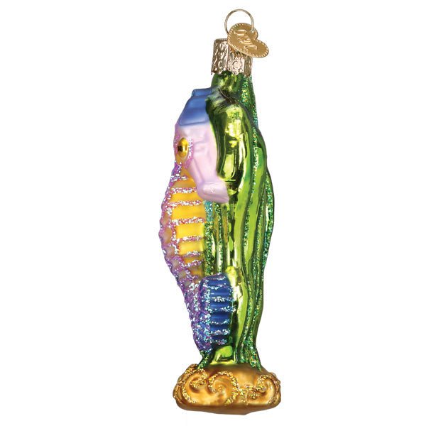Bright Seahorse Ornament - #themonogram manor #