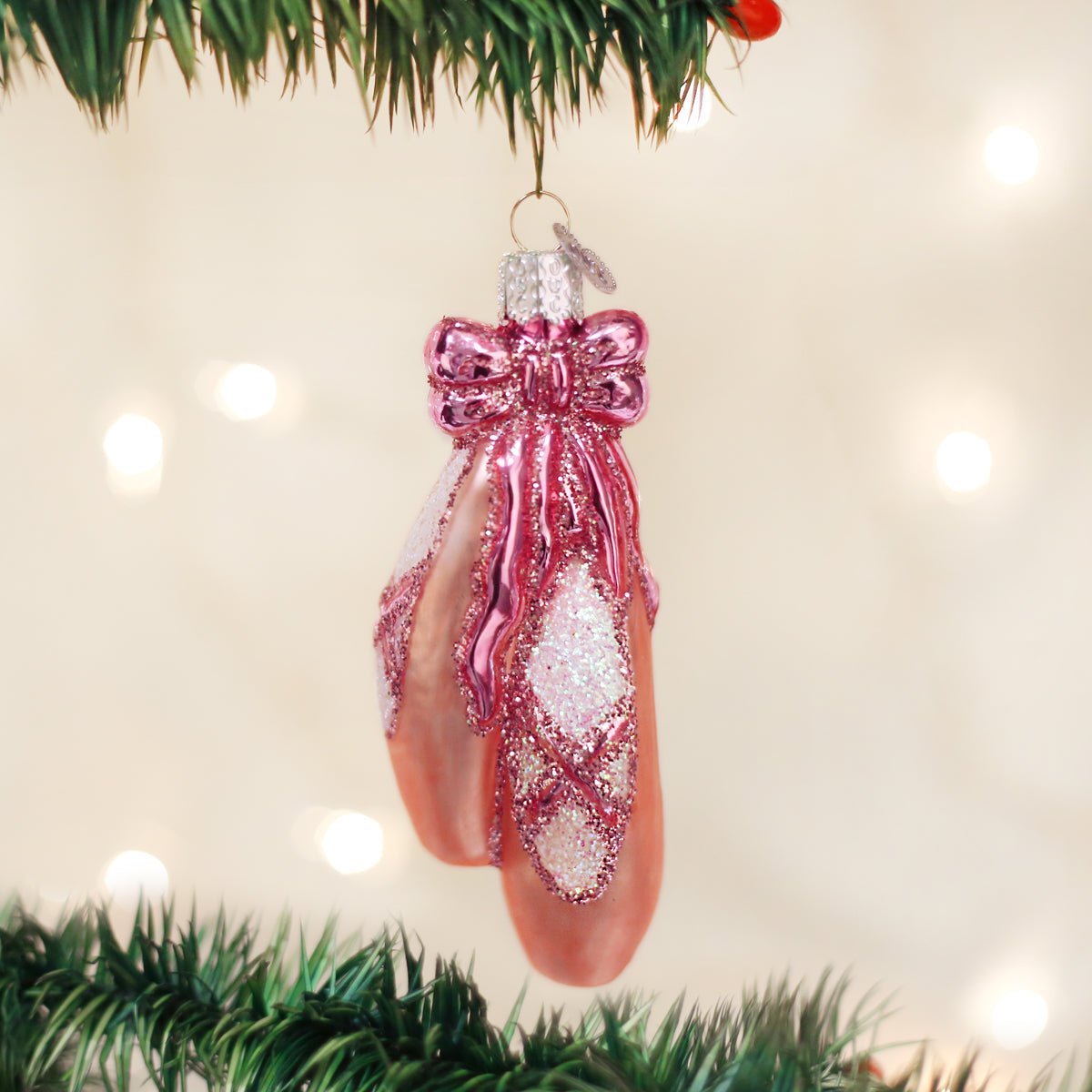 Ballet Toe Shoes Ornament - themonogram manor 