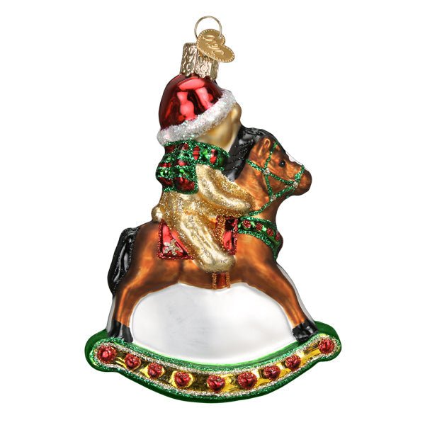 Rocking Horse Teddy - #themonogram manor #