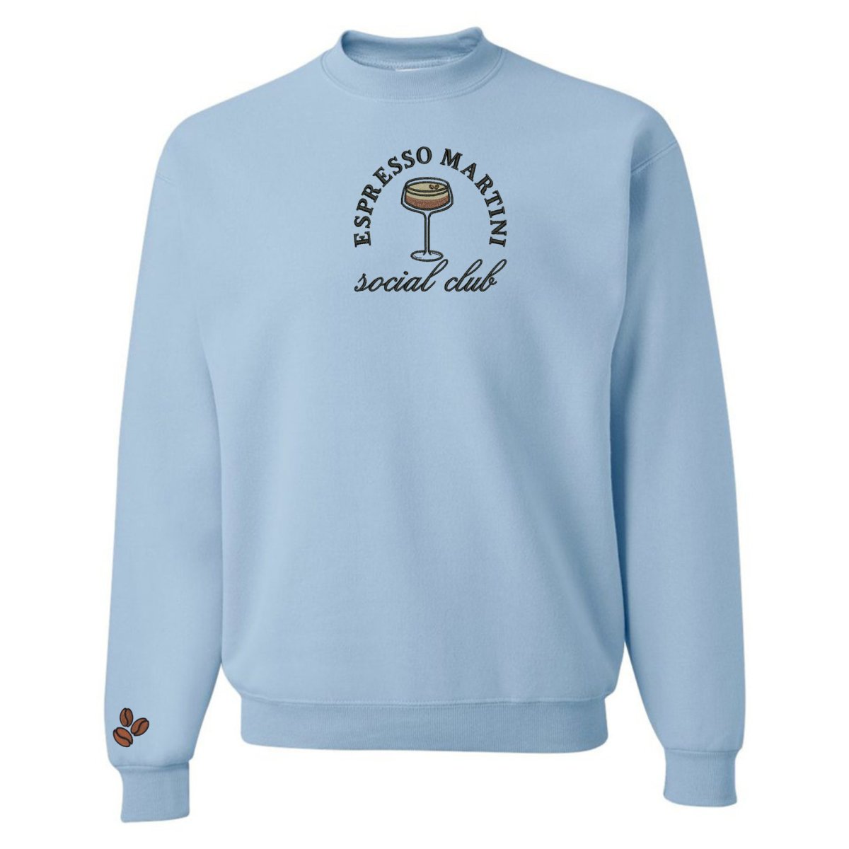 'Espresso Martini Social Club' Crewneck Sweatshirt - themonogram manor 