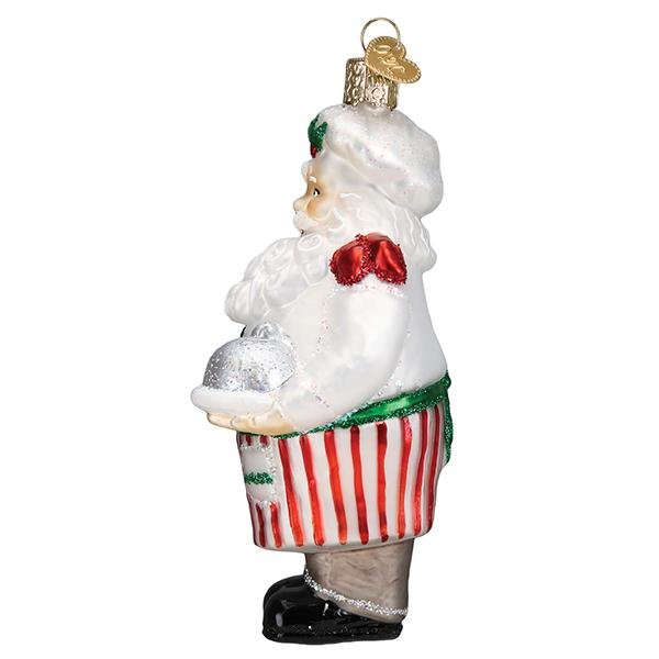 Chef Santa Ornament - themonogram manor 