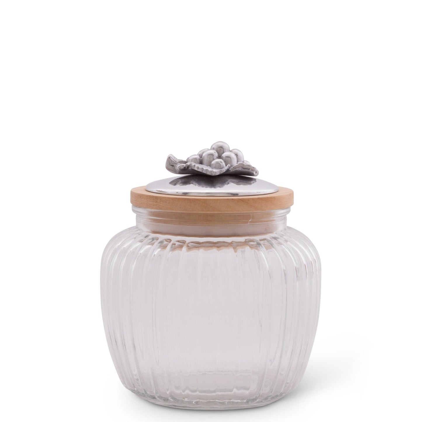 Grape Knob Glass Canisters - themonogram manor 