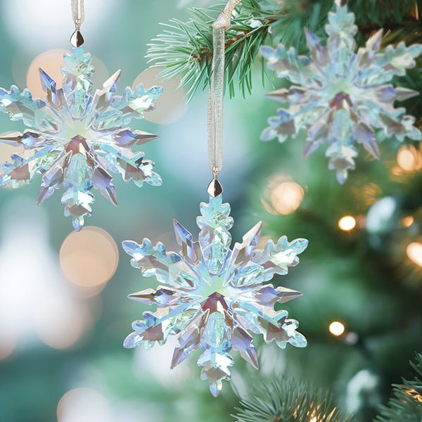 Radiant Crystal Snowflake Ornament - themonogram manor 