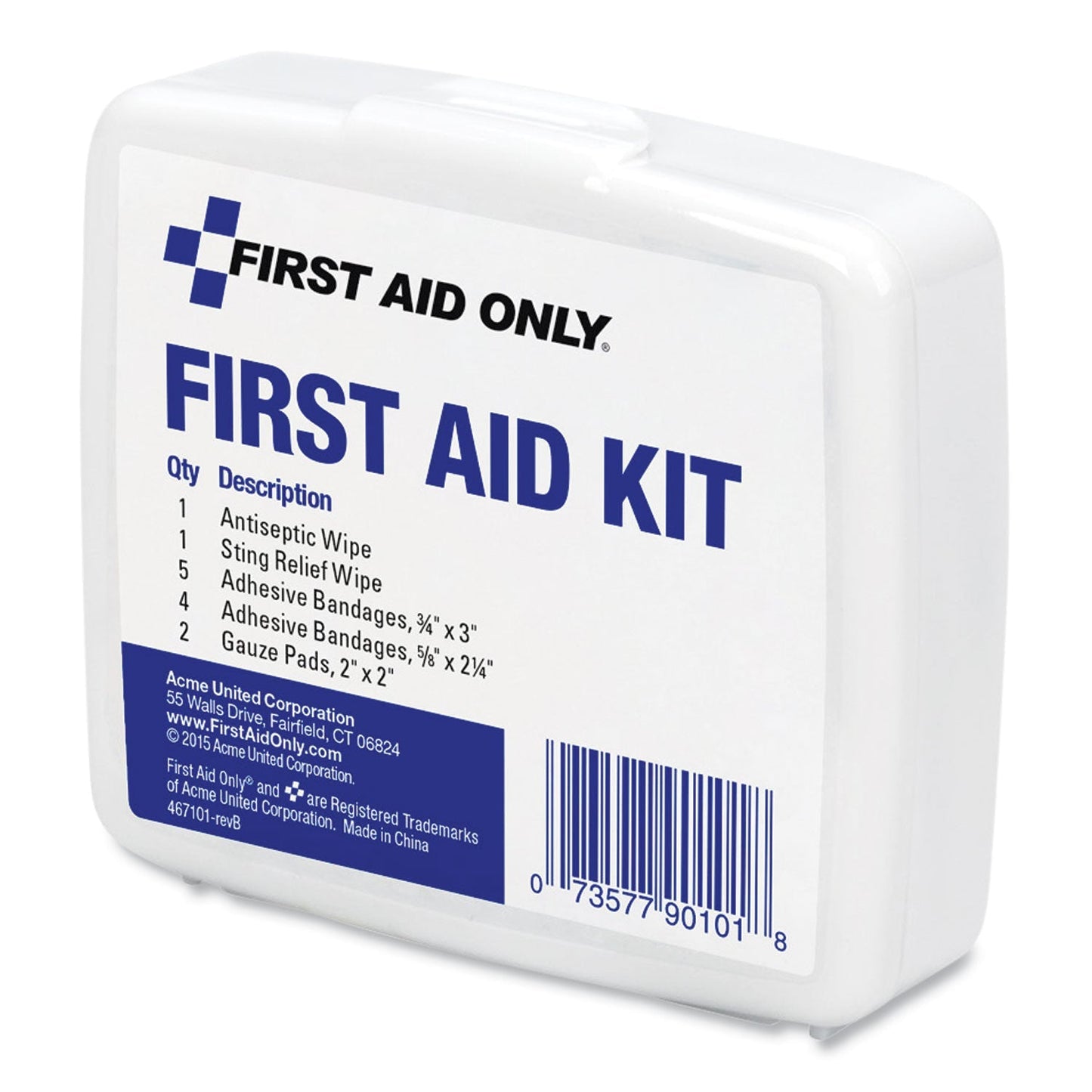 PhysiciansCare First Aid On the Go Kit, Mini, 13 Pieces, Plastic Case - themonogram manor 