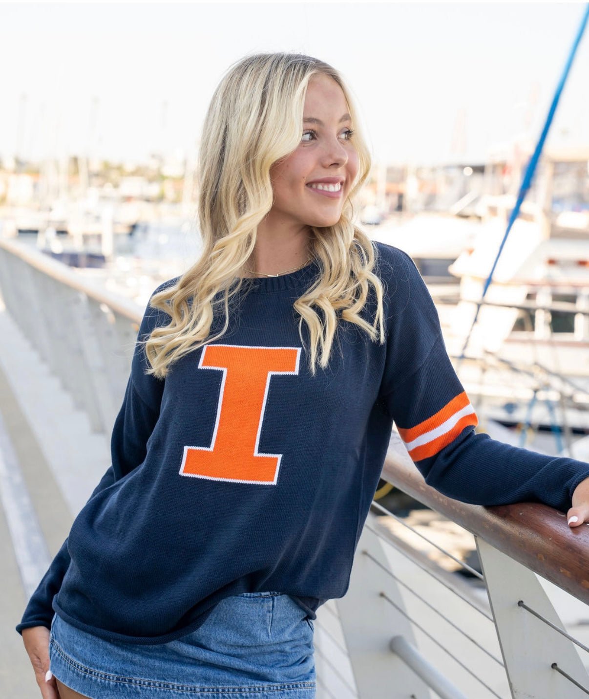 Illinois Long Sleeve – Fighting Illini - themonogram manor 