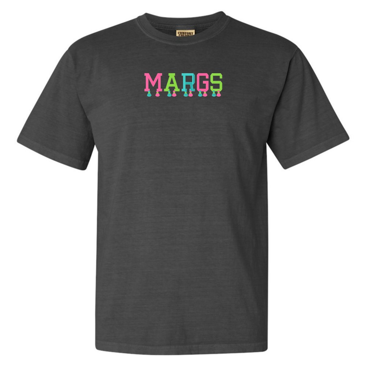 Embroidered Tasseled 'Margs' T-Shirt - themonogram manor 