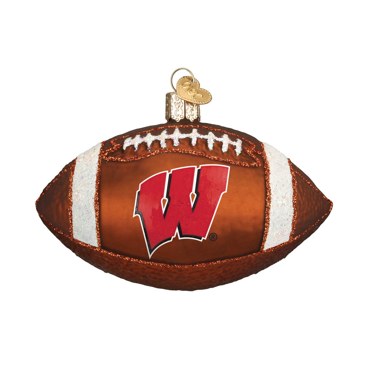 Wisconsin Football Ornament - themonogram manor 
