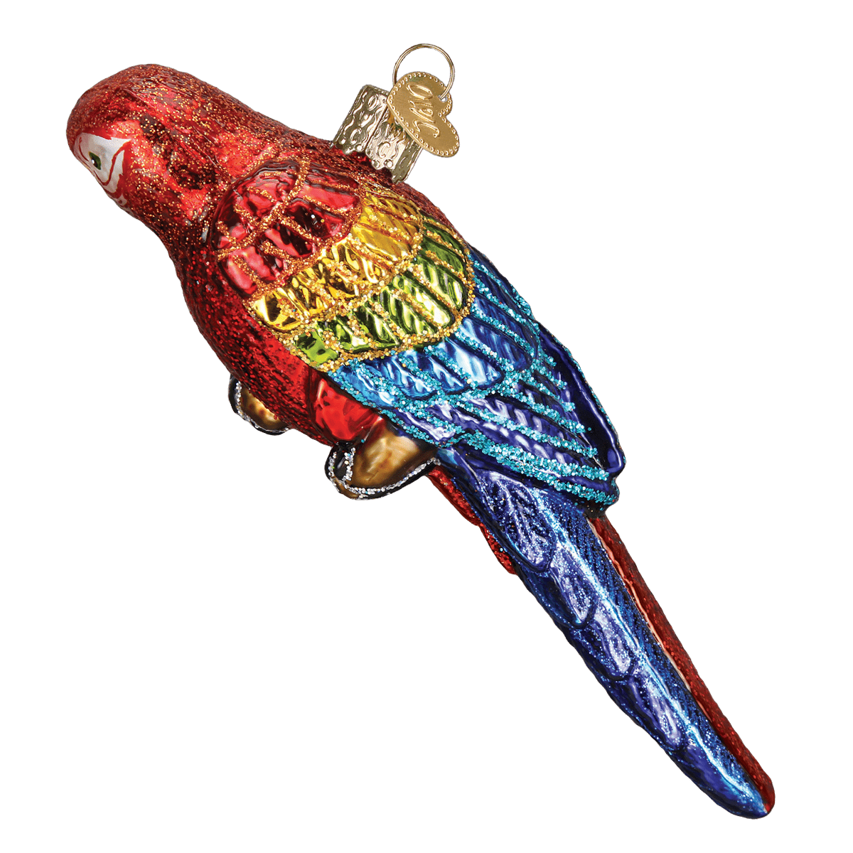 Tropical Parrot Ornament - themonogram manor 