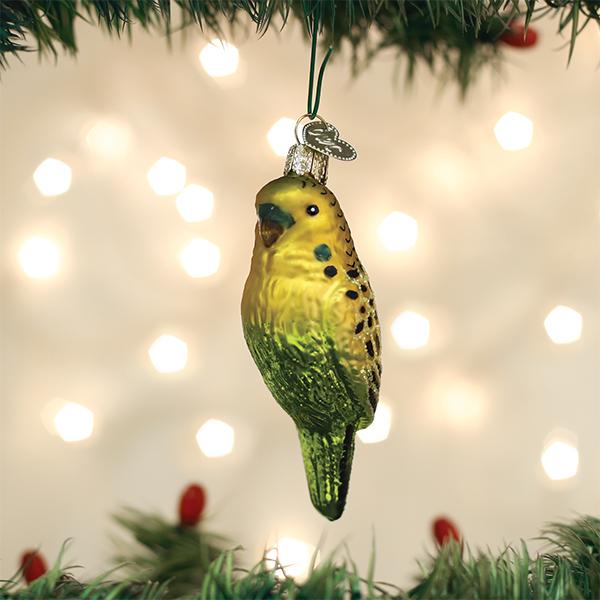 Miniature Parakeet Ornament - themonogram manor 