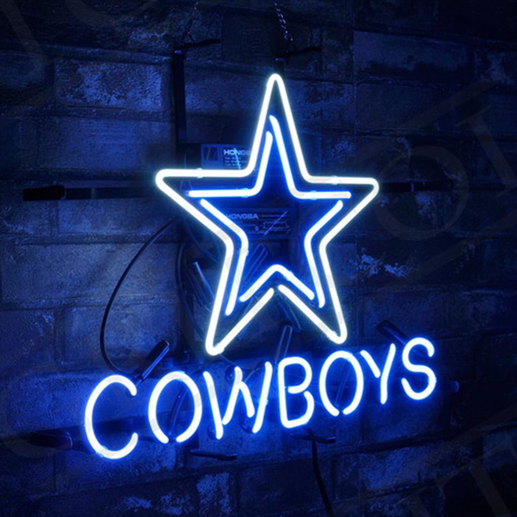 Dallas Cowboys Neon Signs Light - themonogram manor 