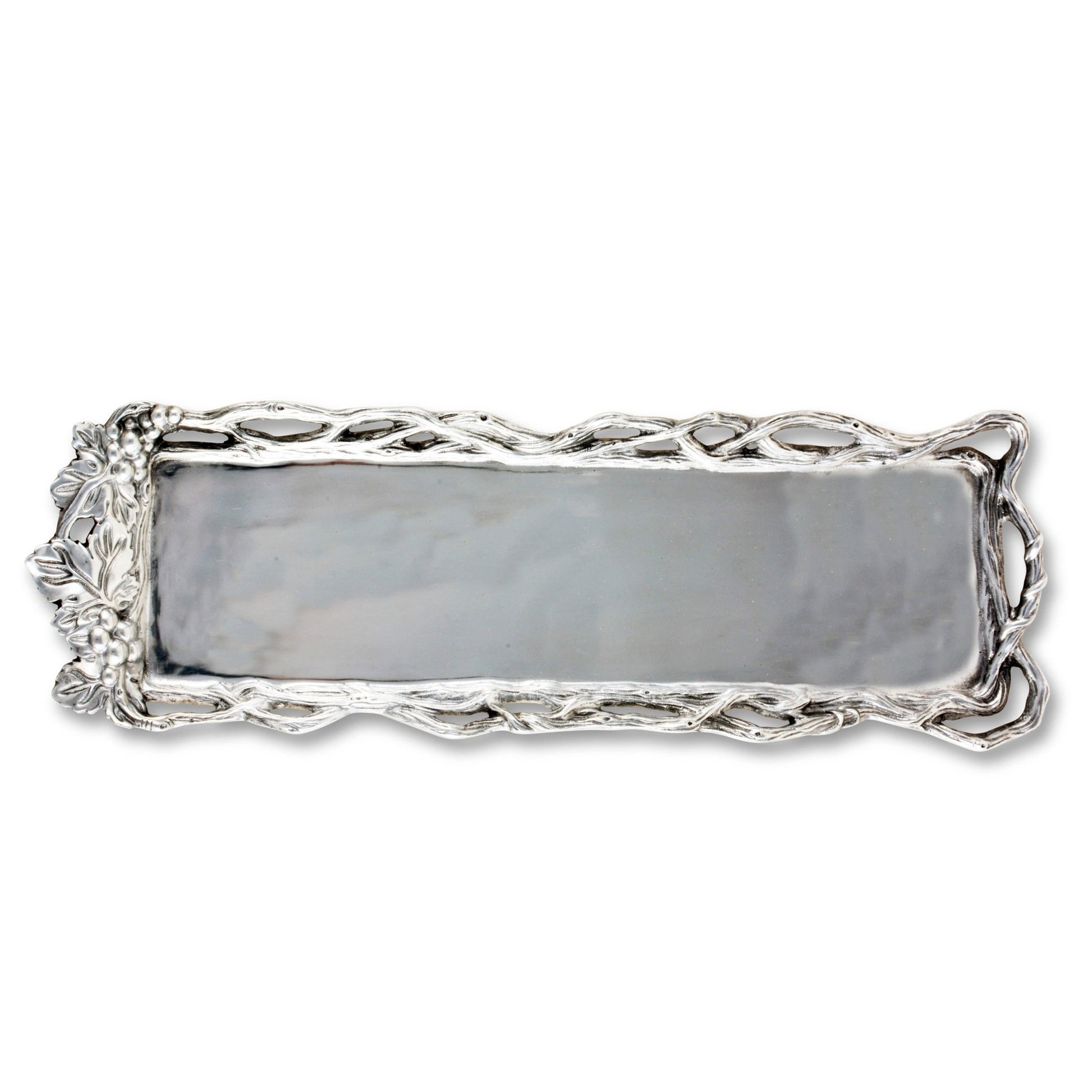 Grape Open Vine Oblong Tray - themonogram manor 