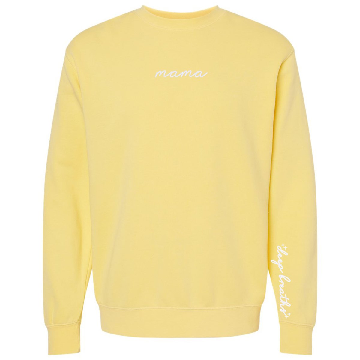 Mama 'Deep Breaths Reminder' Cozy Crew - themonogram manor 