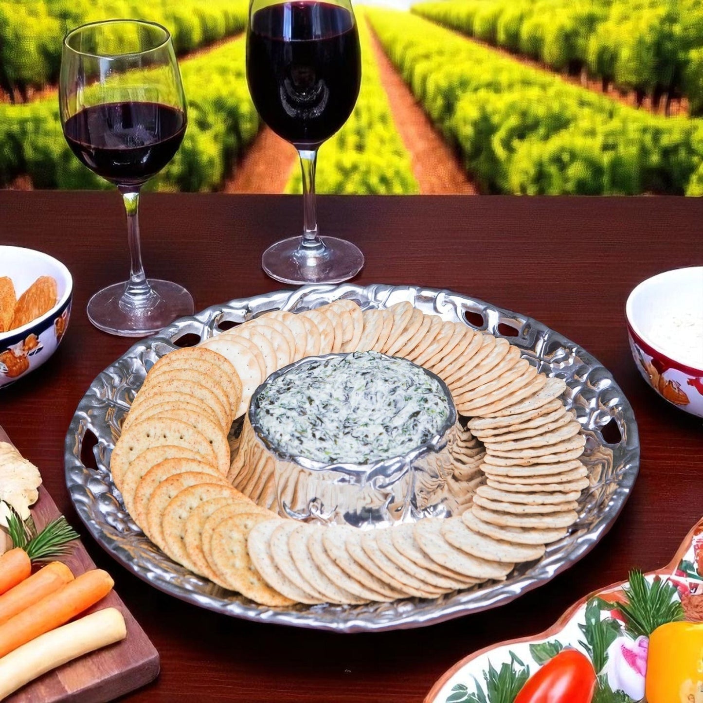 Grape Chip and Dip - themonogram manor 