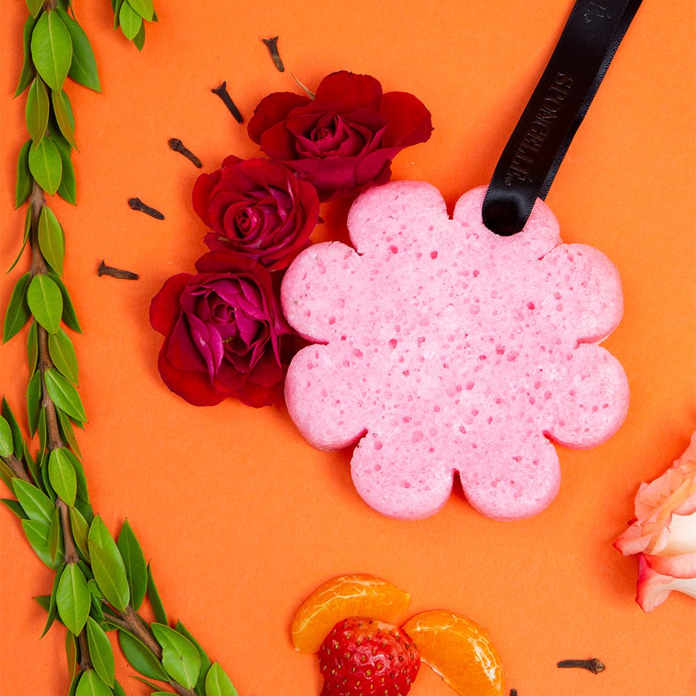 Bulgarian Rose | Wild Flower Bath Sponge - themonogram manor 