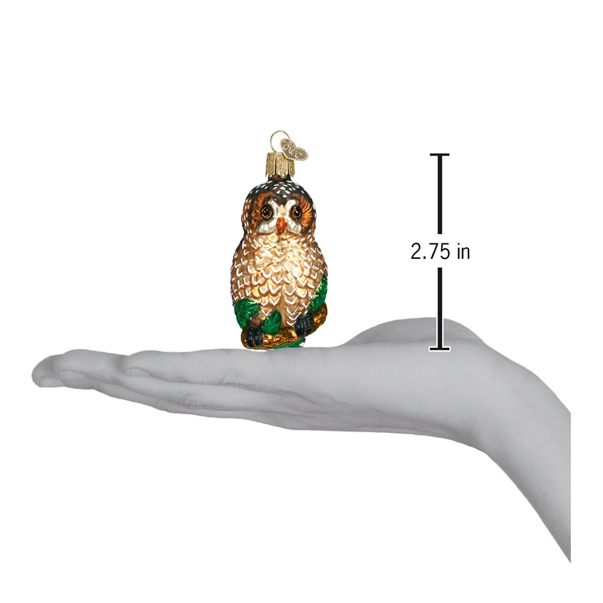 Spotted Owl Ornament - themonogram manor 