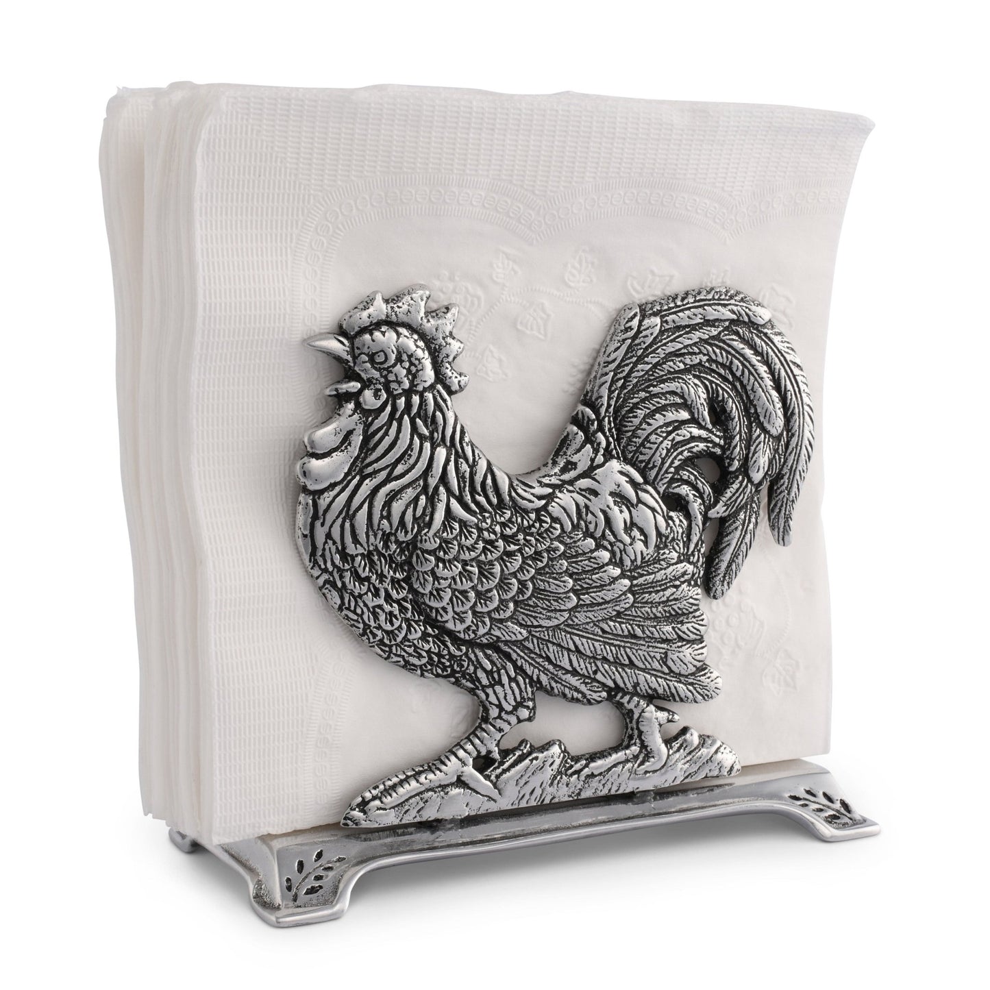 Rooster Upright Napkin Holder - themonogram manor 