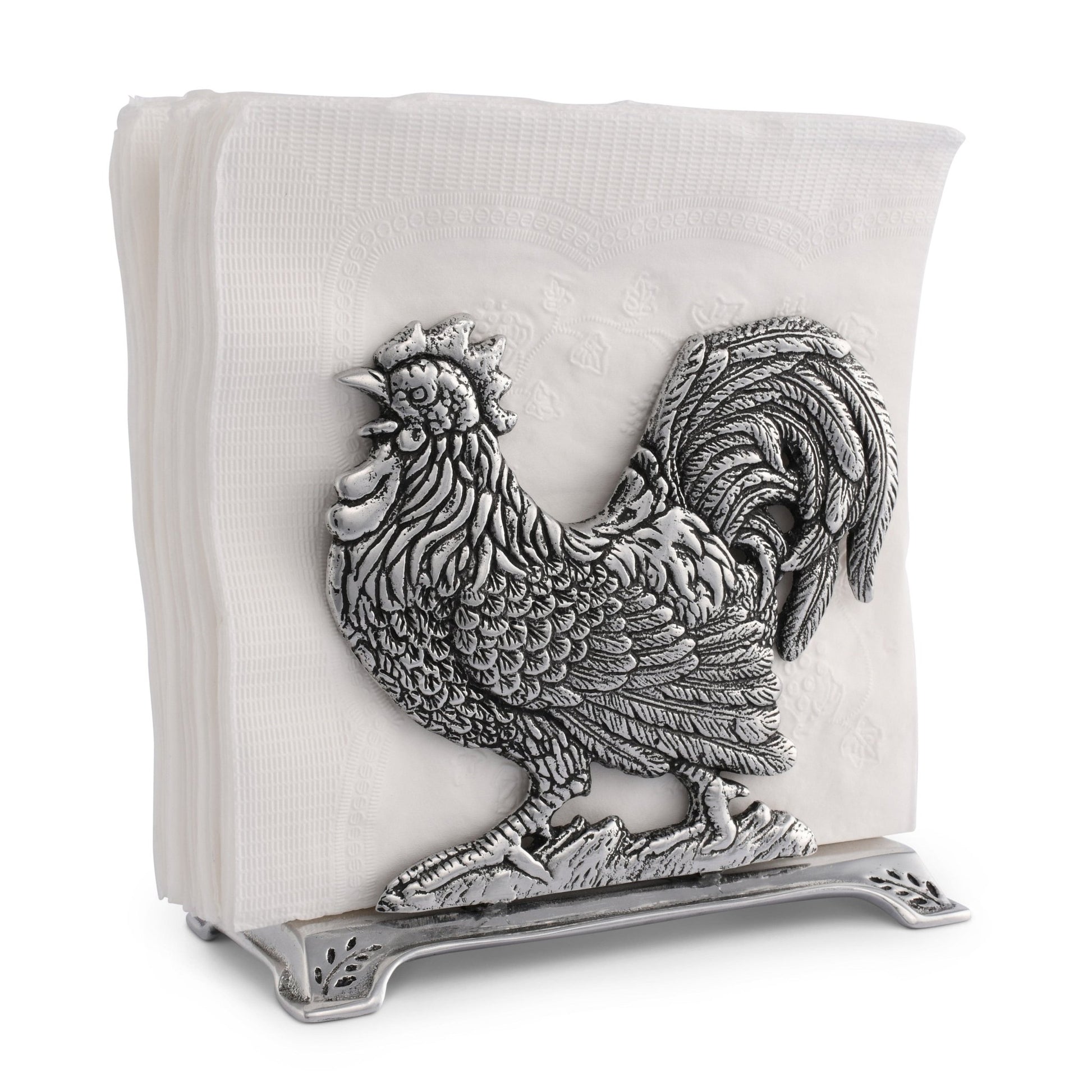 Rooster Upright Napkin Holder - themonogram manor 