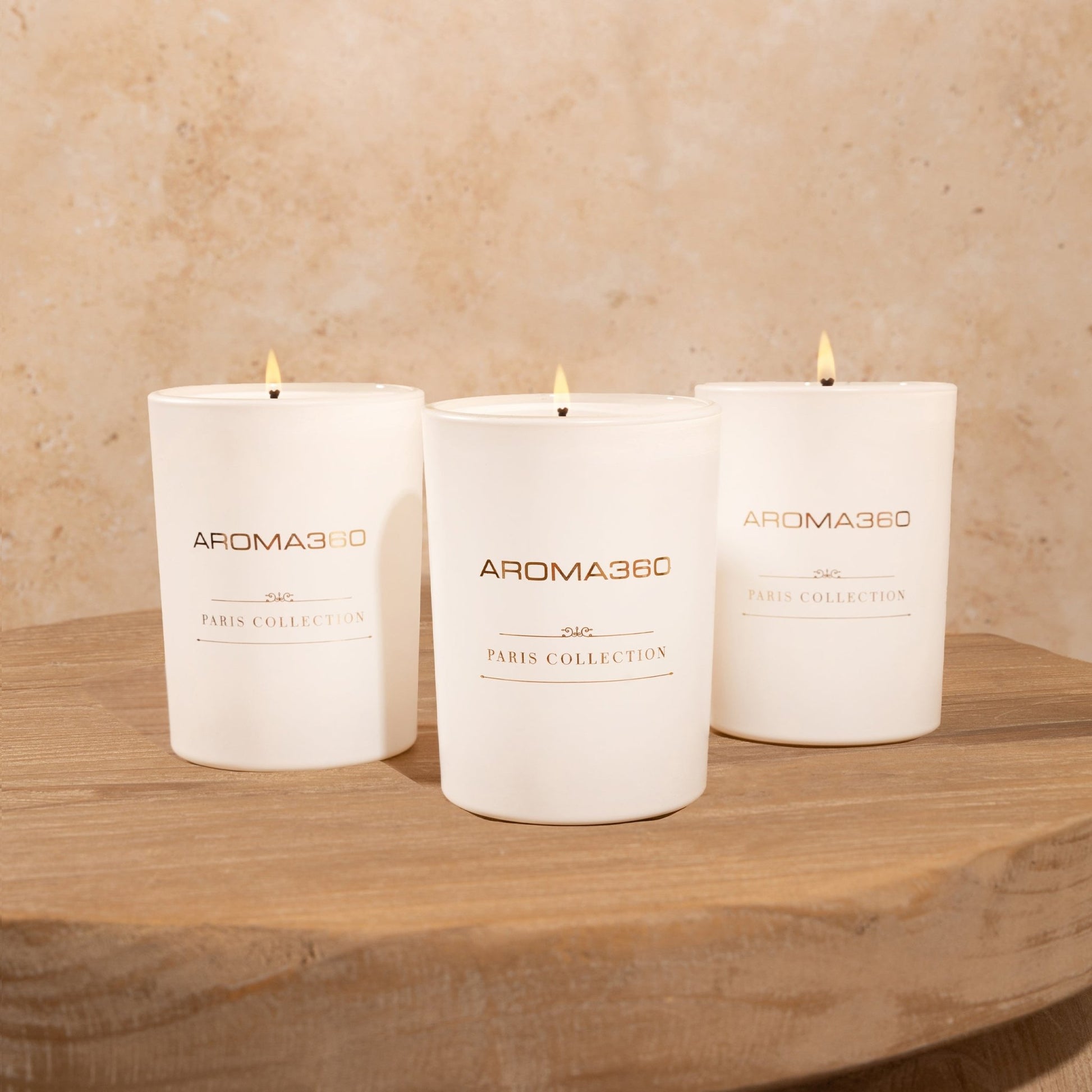 Paris Collection Candle Trio - themonogram manor 