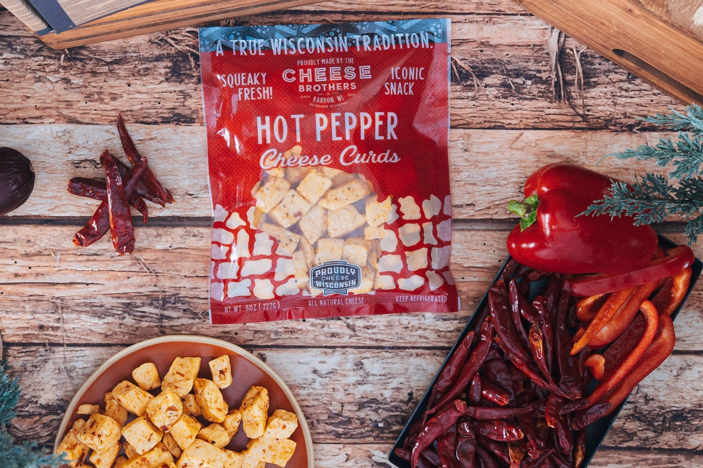 Hot Pepper Cheese Curds *Ships Fresh Daily* - themonogram manor 