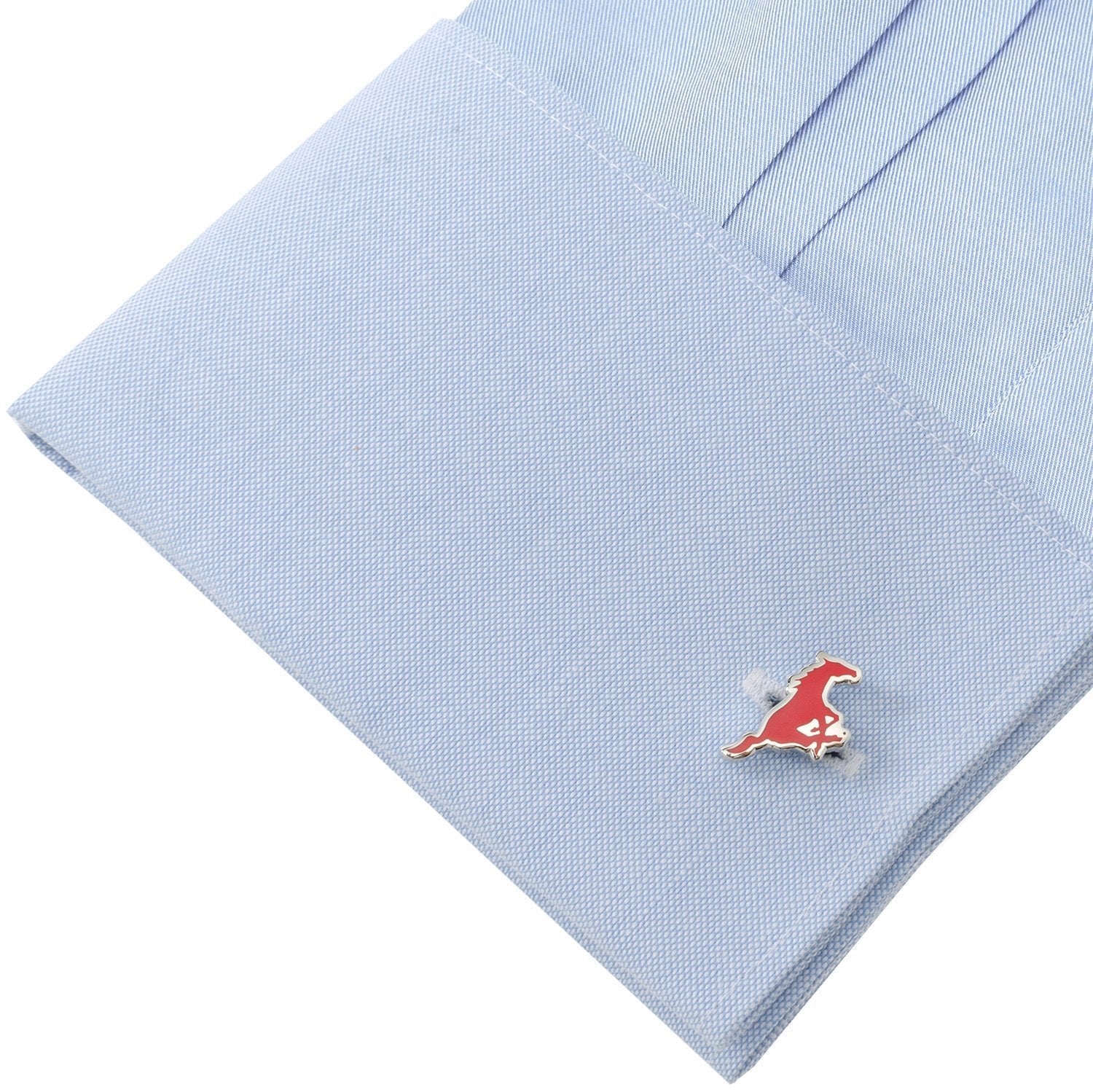 NCAA SMU Mustangs Cufflinks - themonogram manor 