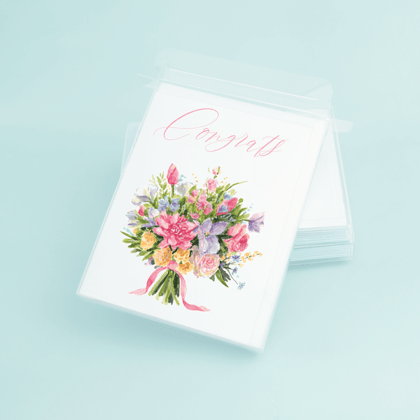 Pastel Bouquet "Congrats" - themonogram manor 