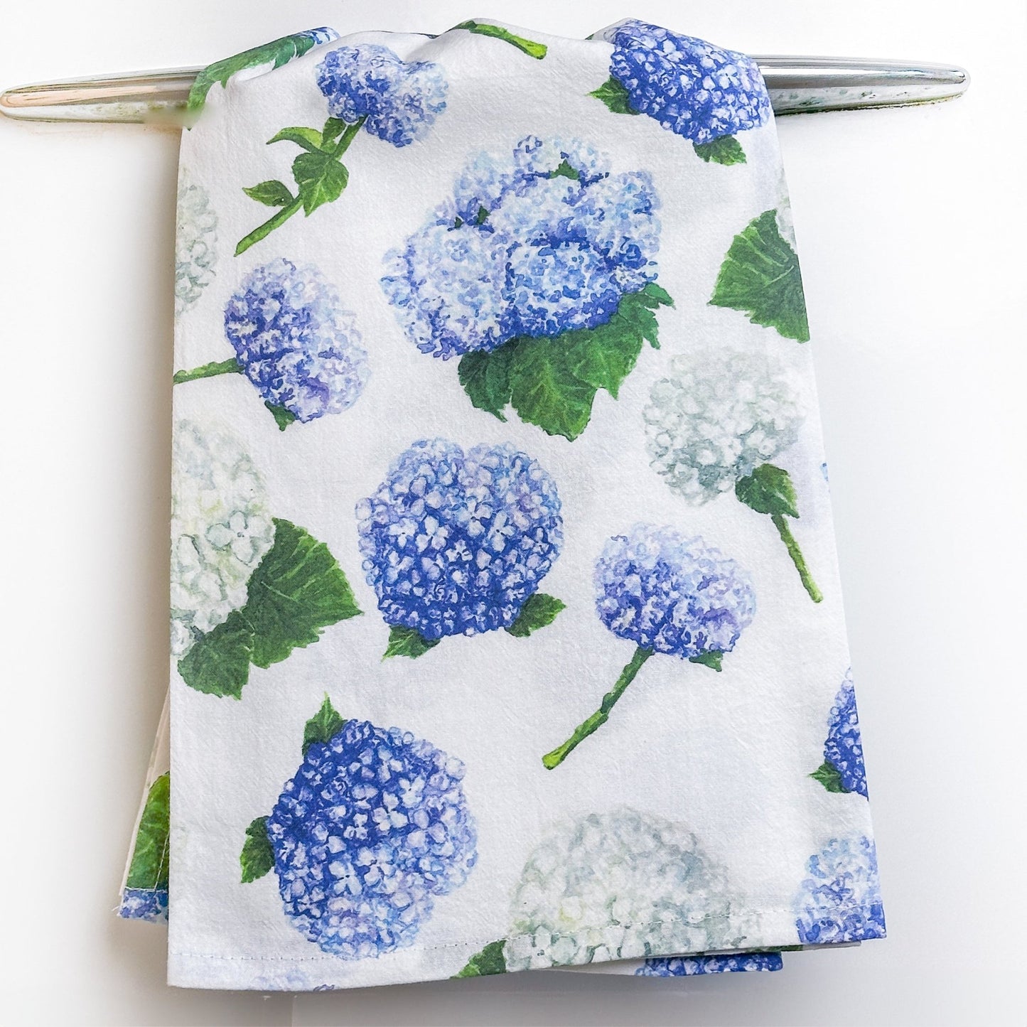 Hydrangea Tea Towel - themonogram manor 