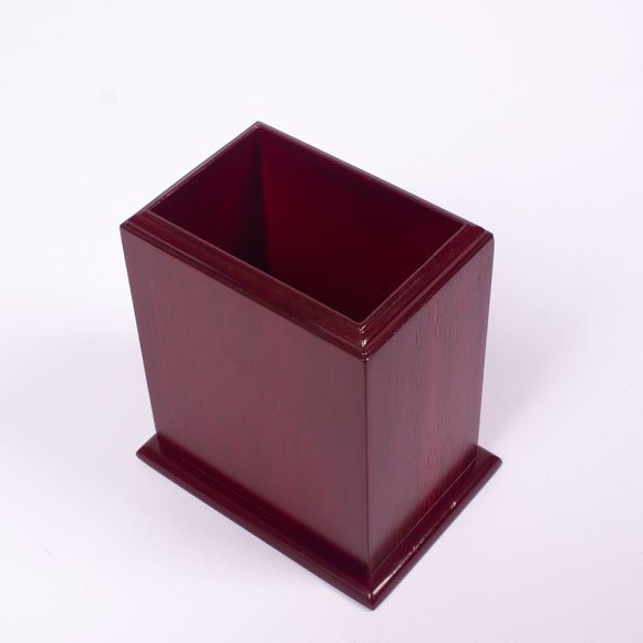 MOOG Wooden Prestige Desk Set - Burgundy - 8 PCS - themonogram manor 