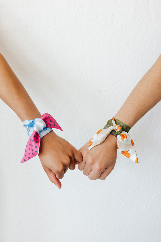 Pumpkin Spice Hair + Wrist Wrap - themonogram manor 