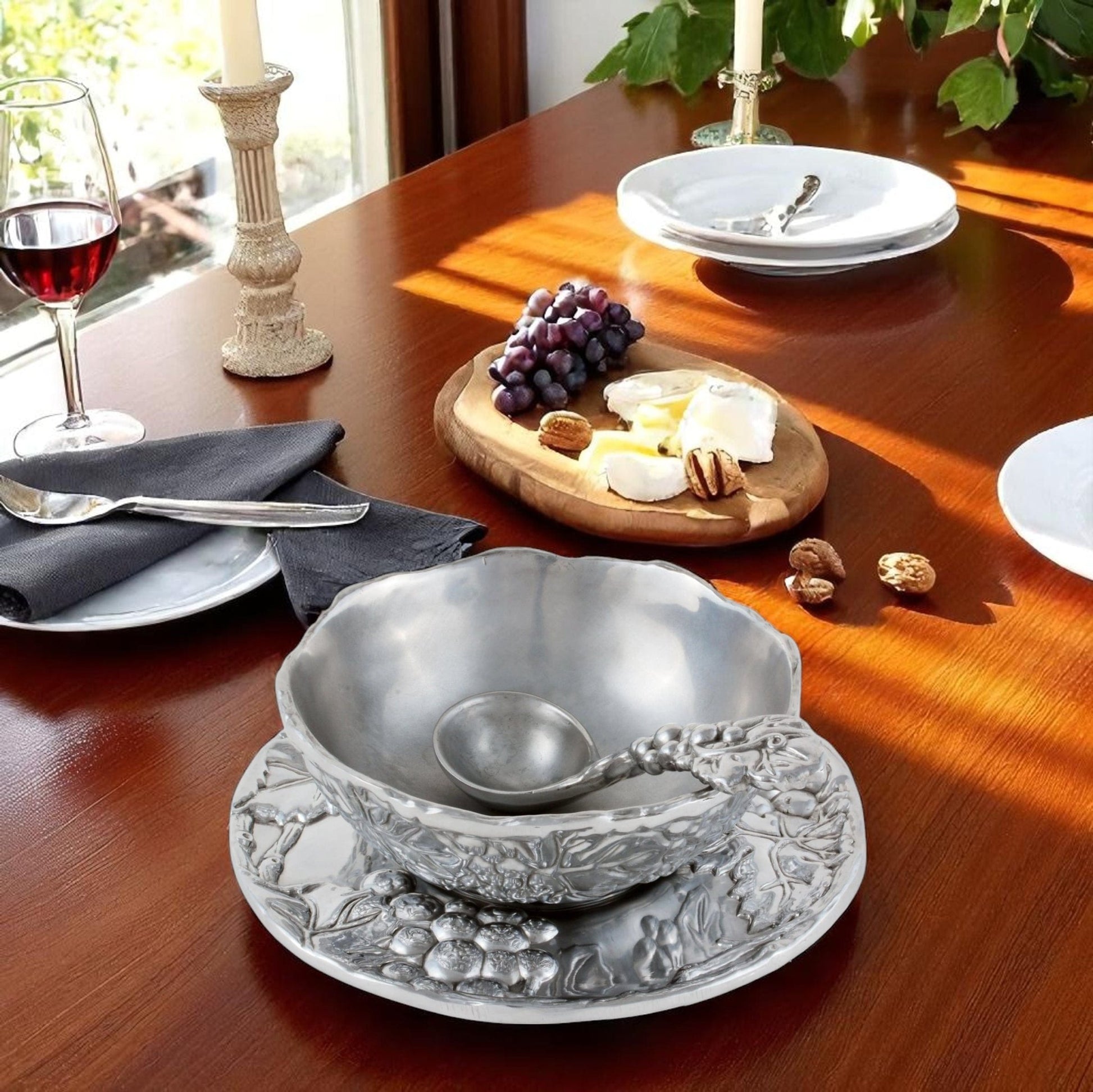 Grape Condiment Server - themonogram manor 