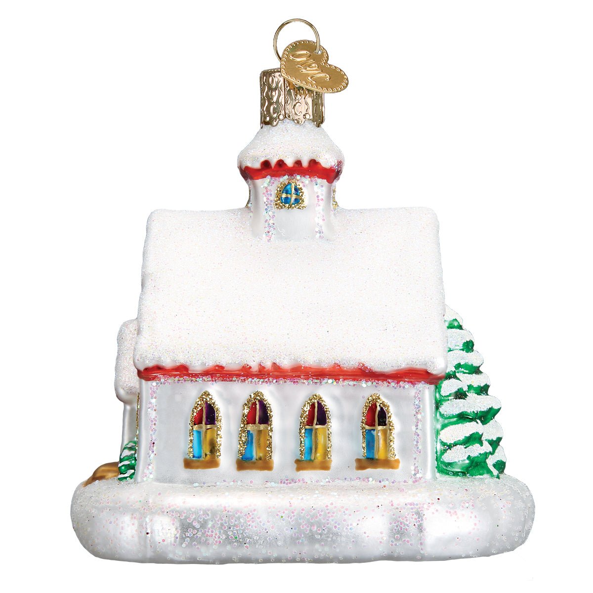 Country Church Ornament - #themonogram manor #