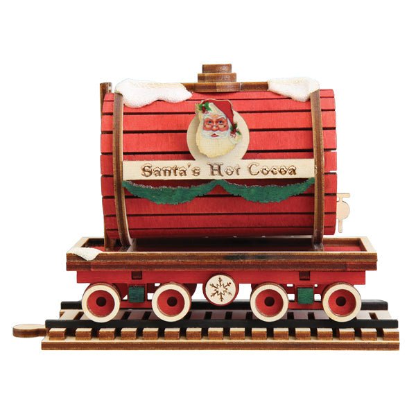 Santa's Hot Cocoa Tanker Ornament - themonogram manor 