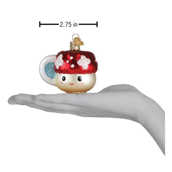 Mushroom Coffee Ornament - #themonogram manor #