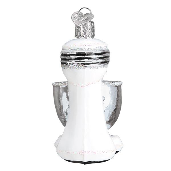 White Mixer Ornament - #themonogram manor #