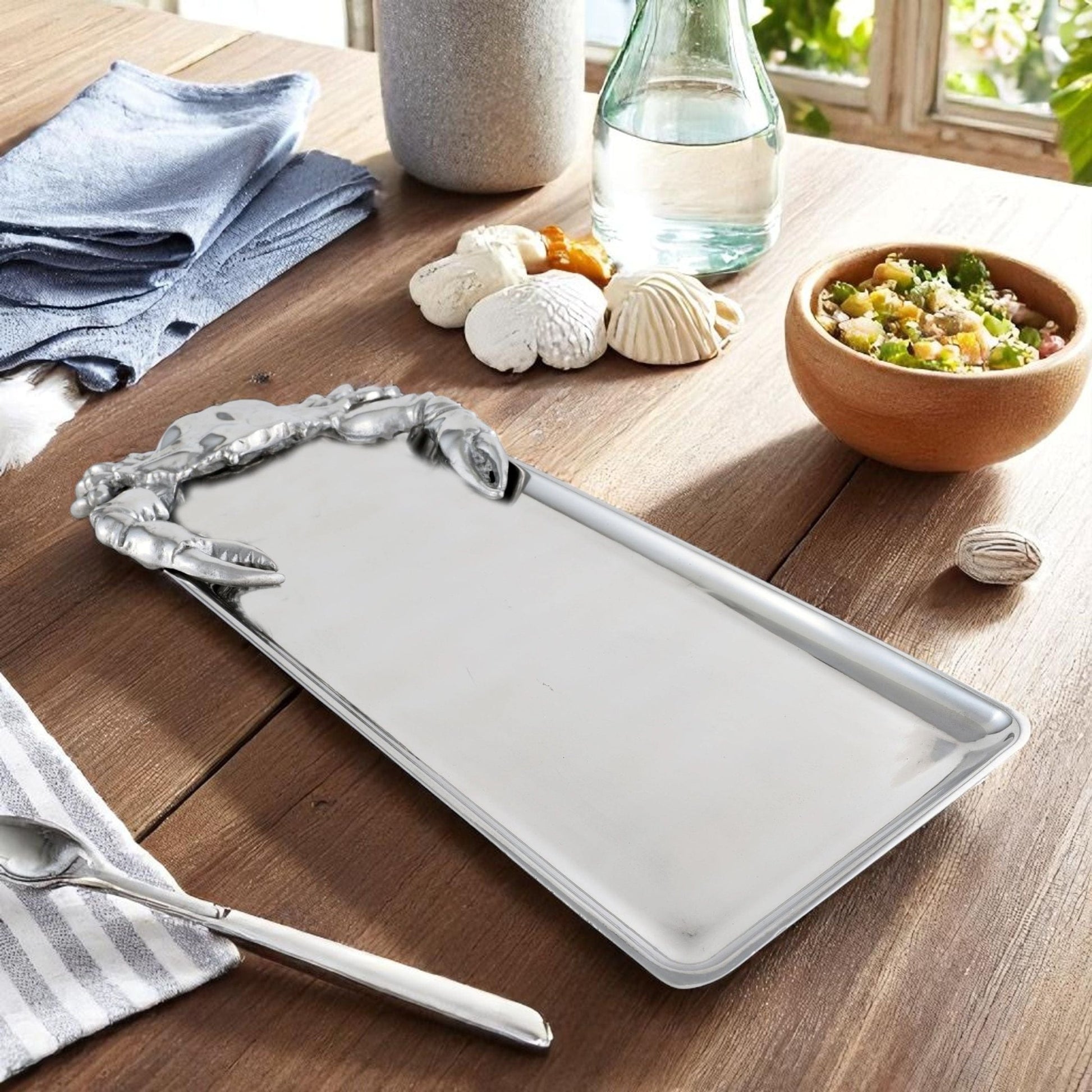 Crab Oblong Tray - themonogram manor 