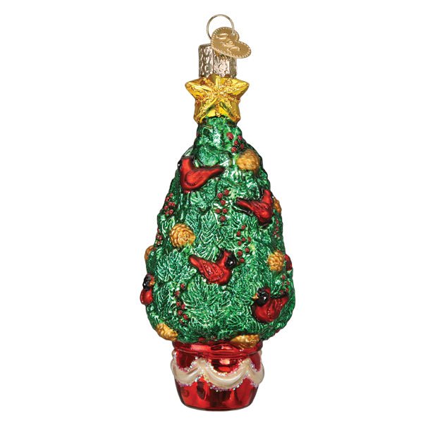Cardinal Christmas Tree Ornament - themonogram manor 